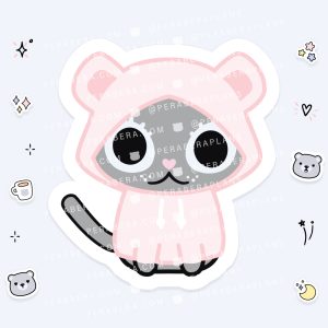 Die Cut: Single Large Stickers - Alli Hoodie