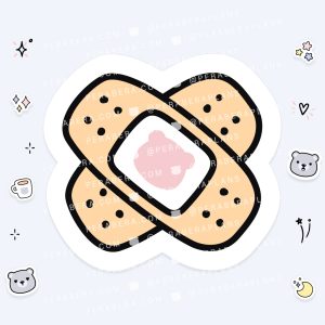 Die Cut: Single Large Stickers - Bandages