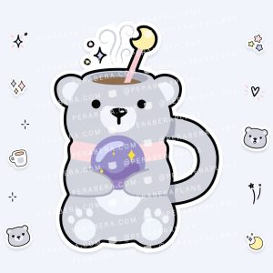 Die Cut: Single Large Stickers - Magic Mug
