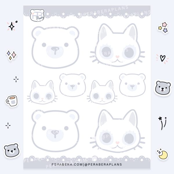 KIT: Cute Functional Planner Stickers - Pink Frill - Image 6