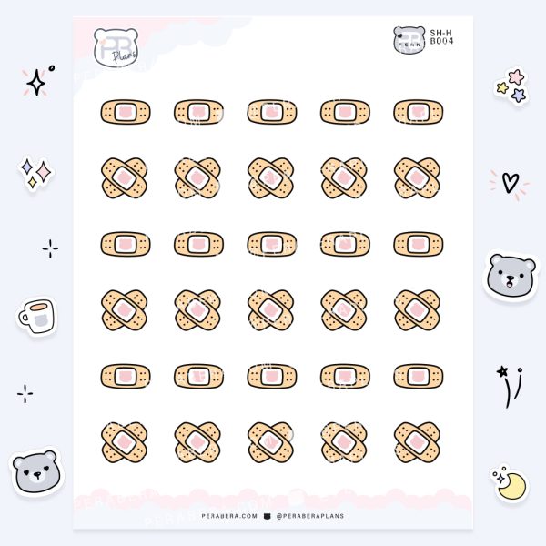 Doodles: Health Planner Stickers - Bandages