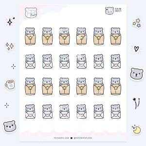 Doodles: Happy Mail Planner Stickers