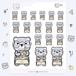 Doodles: Cute Functional Planner Stickers - Painter