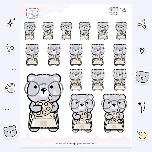 Doodles: Cute Functional Planner Stickers - Painter