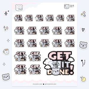 Quote: Planner Stickers - Get Sh%t Done