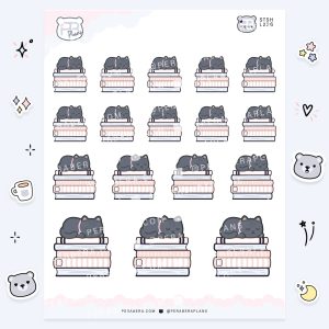 Cute Functional Book Readers Alli Cat