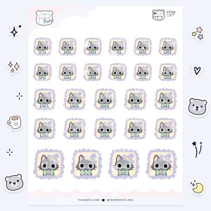 Alli Witch Stamp: Cute Spooky Doodle Sticker Sheet