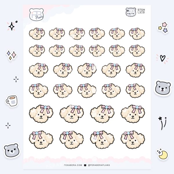 Floof Dog: Cute Doodle Sticker Sheet