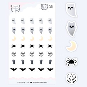 Mini Magical Planner Stickers – Spooky Cute Halloween Icons