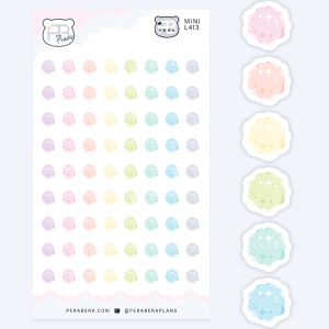 Mini Ink Blob Stickers – Art & Creative Journaling Bullets/Dots