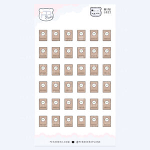 Mini Cute Gardening Seed Stickers