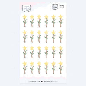 Mini Cute Gardening Witchy Wand Stickers