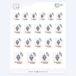 Alli One Paw at a Time – Positive Motivational Planner Journaling Stickers