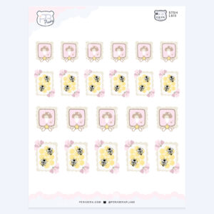 Cottagecore Gardening Frame Set – Outdoor Spring Summer Planner Journaling Stickers